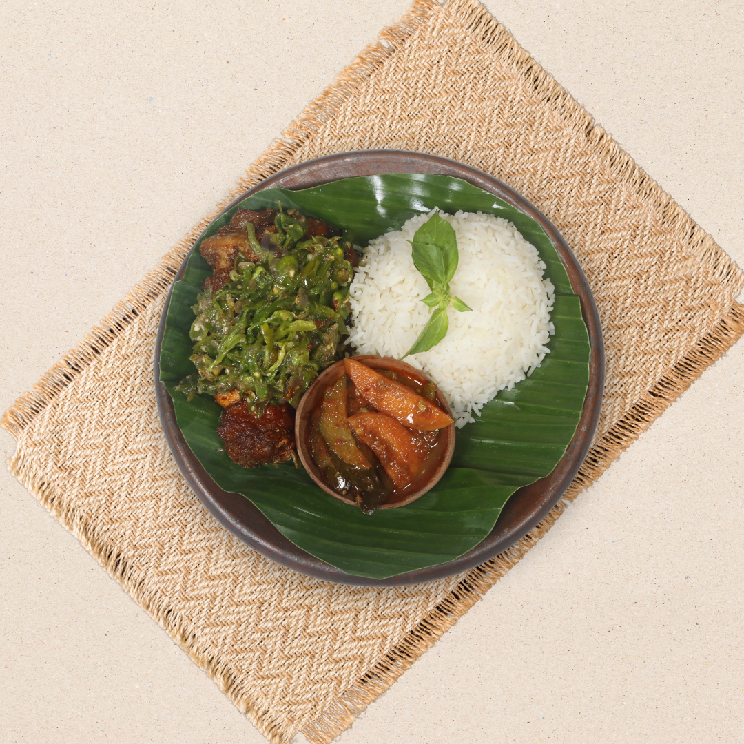 Nasi with Ayam Sambal Ijo