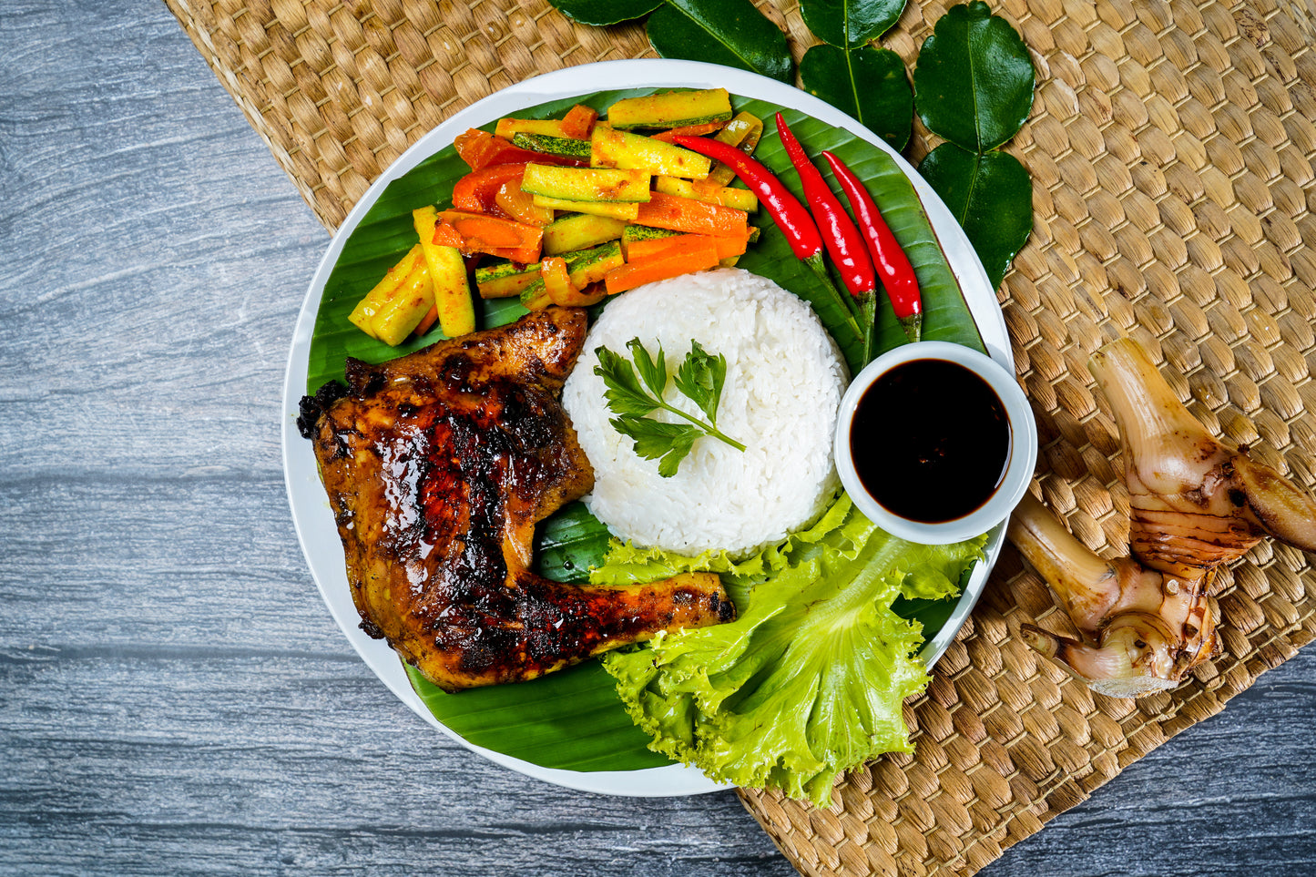 Nasi Ayam Bakar