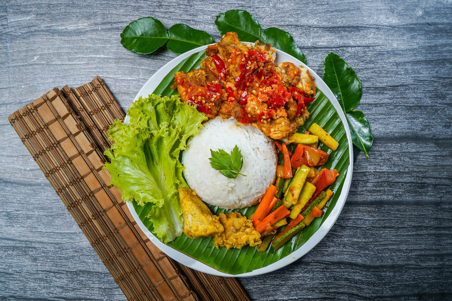 Nasi Ayam Geprek